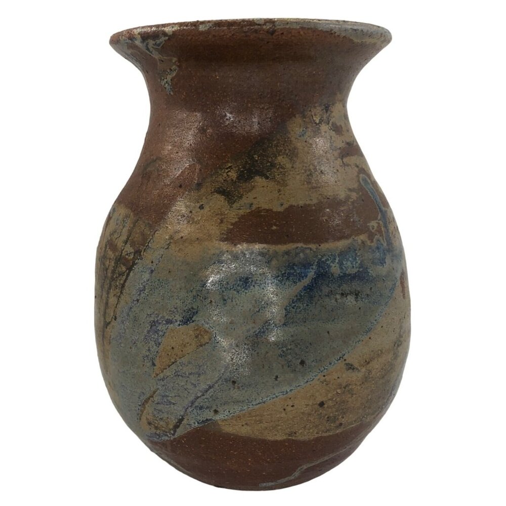 Handmade Pottery Vase with Signature Unique Glazing